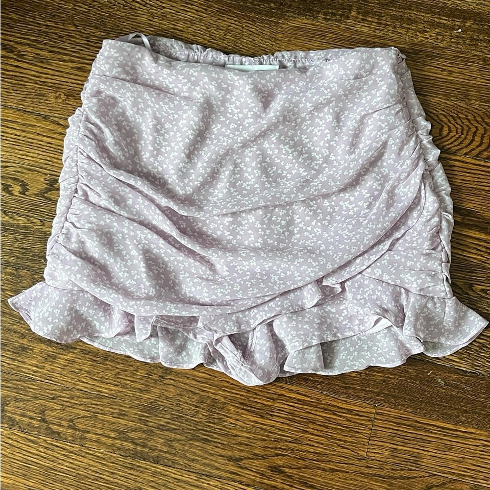Lavender Skirt with built in shorts💜